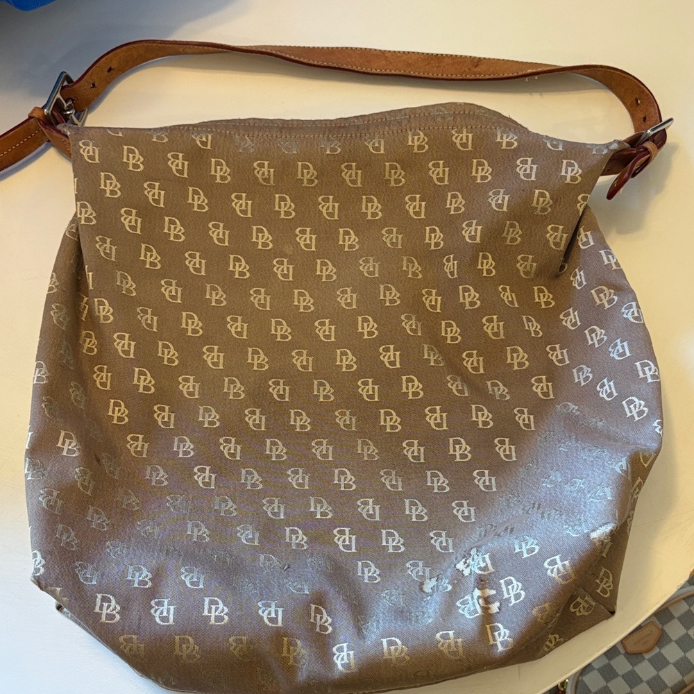Dooney Bourke and BBrown Monogram Shoulder Bag